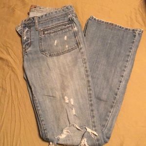 Abercrombie & Fitch distress jeans